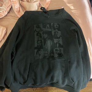 TAYLOR SWIFT ERAS TOUR EXCLUSIVE BLACK HOODIE